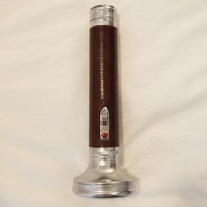 Leather wrapped Flashlight